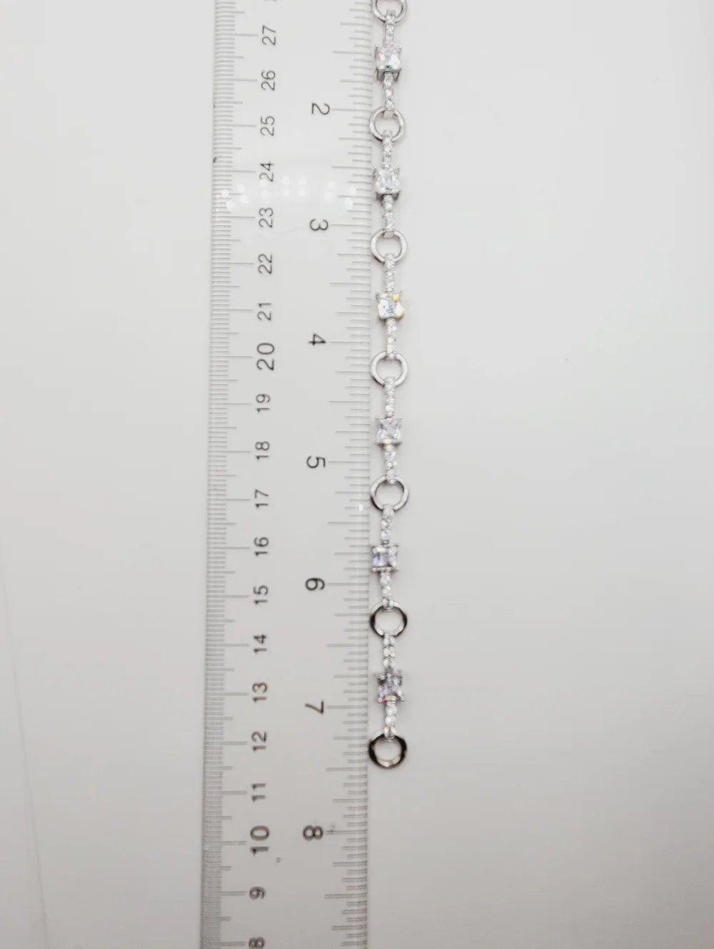 925 Sterling Silver Circle Link Bracelet